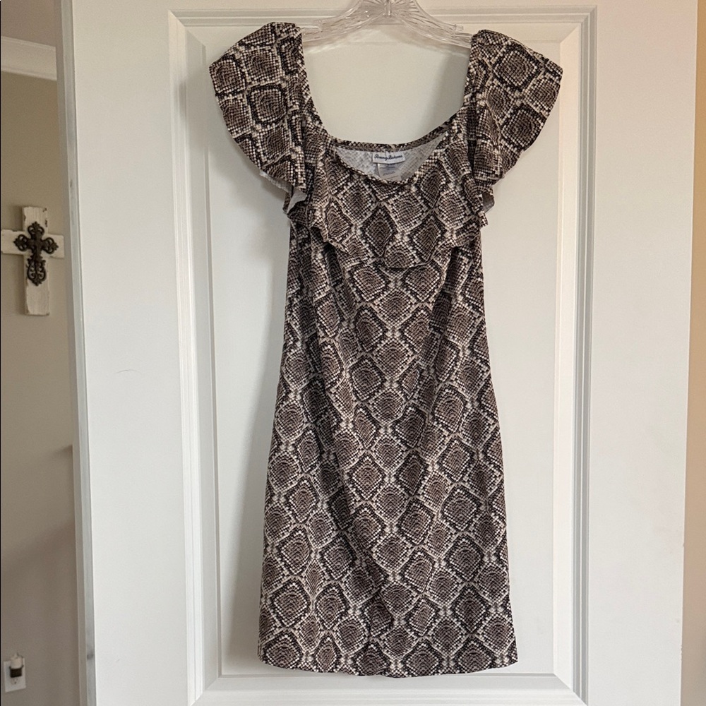 Tommy Bahama Snakeprint Dress/Coverup sz S